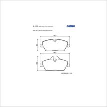 Pastilha de Freio Dianteiro Bmw Serie 1 1.6 16V/2.0 16V 2003 À 2016