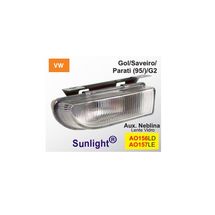 Farol de Milha Auxiliar Neblina Dianteiro Esquerdo Volkswagen Saveiro 1.6 8V/1.8 8V/2.0 8V 1996 À 2000 Gol 1.0 16V/1.0 8