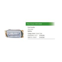 Farol de Milha Dianteiro Direito Volkswagen Polo Classic 1.0 16V 2001 À 2003