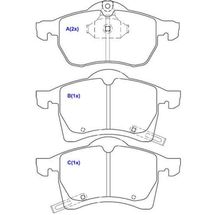 Pastilha de Freio Dianteiro Chevrolet Astra 2.0 16V/2.0 8V 1999 À 2011 Vectra 2.0 8V/2.4 16V 2003 À 2012 Meriva 1.4 8V/1