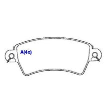 Pastilha de Freio Dianteiro Citroen Xsara 1.6 16V/1.8 16V/2.0 16V 1998 À 2005