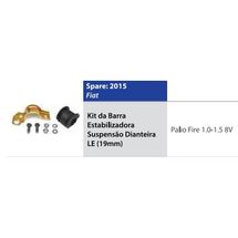 Kit da Barra Estabilizadora Dianteiro Esquerdo Fiat Palio 1.0 8V/1.5 8V 1996 À 2003 Palio Weekend 1.0 8V/1.5 8V 1997 À 2