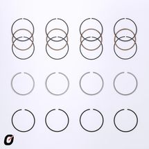 Kit de Anéis do Motor Std Renault Clio 1.0 16V/1.0 8V 2000 À 2016 Sandero 1.0 16V 2007 À 2018 Logan 1.0 16V 2007 À 2018