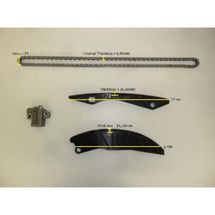 Kit de Corrente de Distribuição Hyundai Hb20 1.6 16V 2012 À 2019 Creta 1.6 16V 2017 À 2018 Veloster 1.6 16V 2011 À 2015