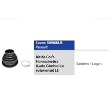 Coifa Homocinética Renault Sandero 1.0 16V/1.6 16V/1.6 8V 2007 À 2017 Logan 1.0 16V/1.6 16V/1.6 8V 2007 À 2017