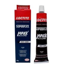 Tub Veda Flange Preto Loctite Superflex Maxx  Alta Temp 204 Graus Emb 80Gr